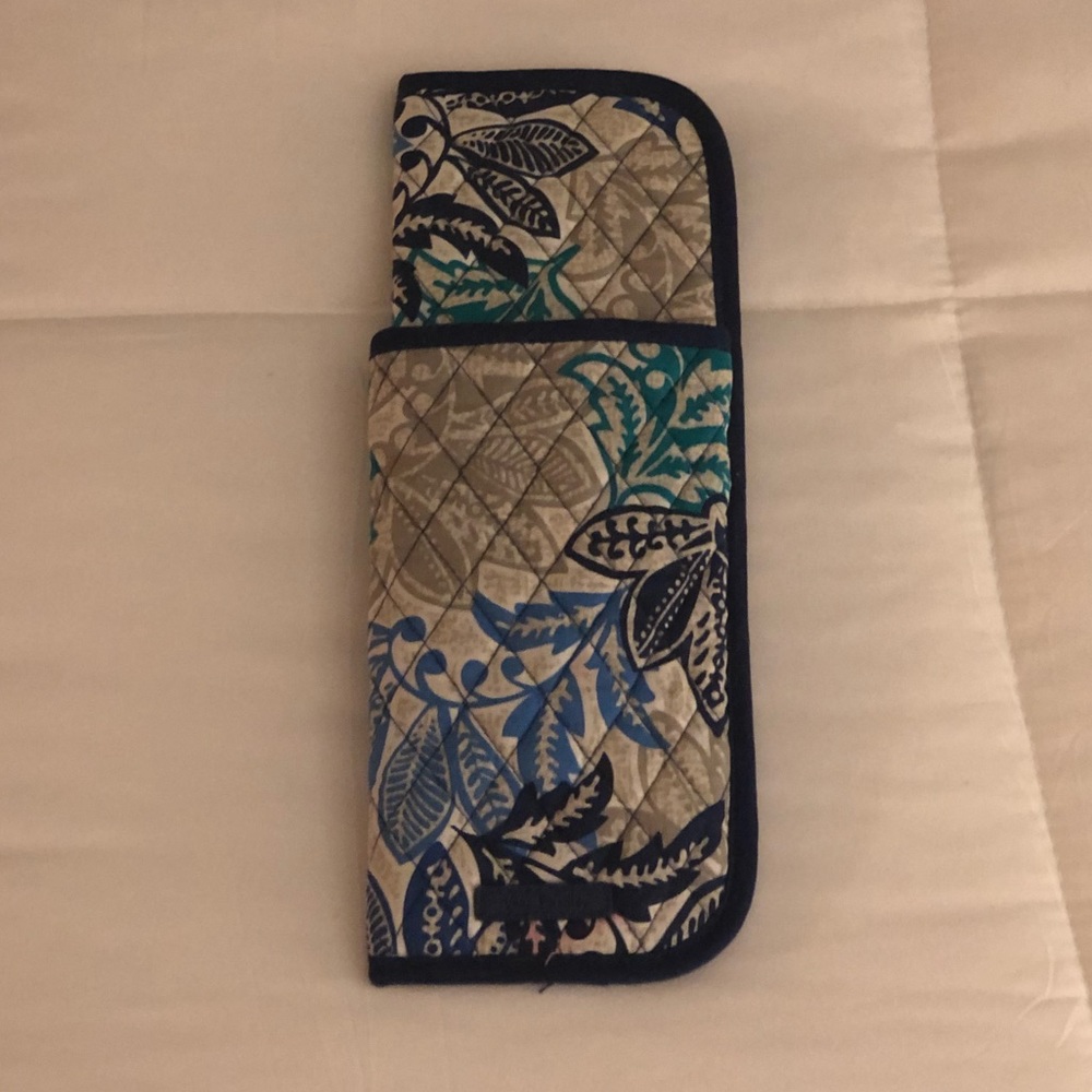 Vera Bradley curling iron and flat iron cover